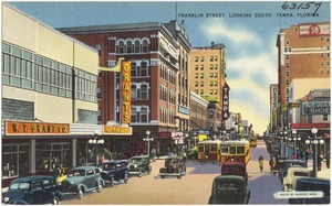 Franklin Street, looking south, Tampa, Florida