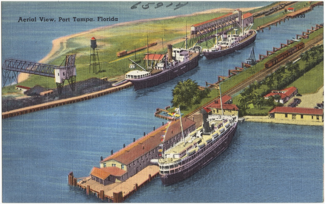 Aerial view, Port Tampa, Florida