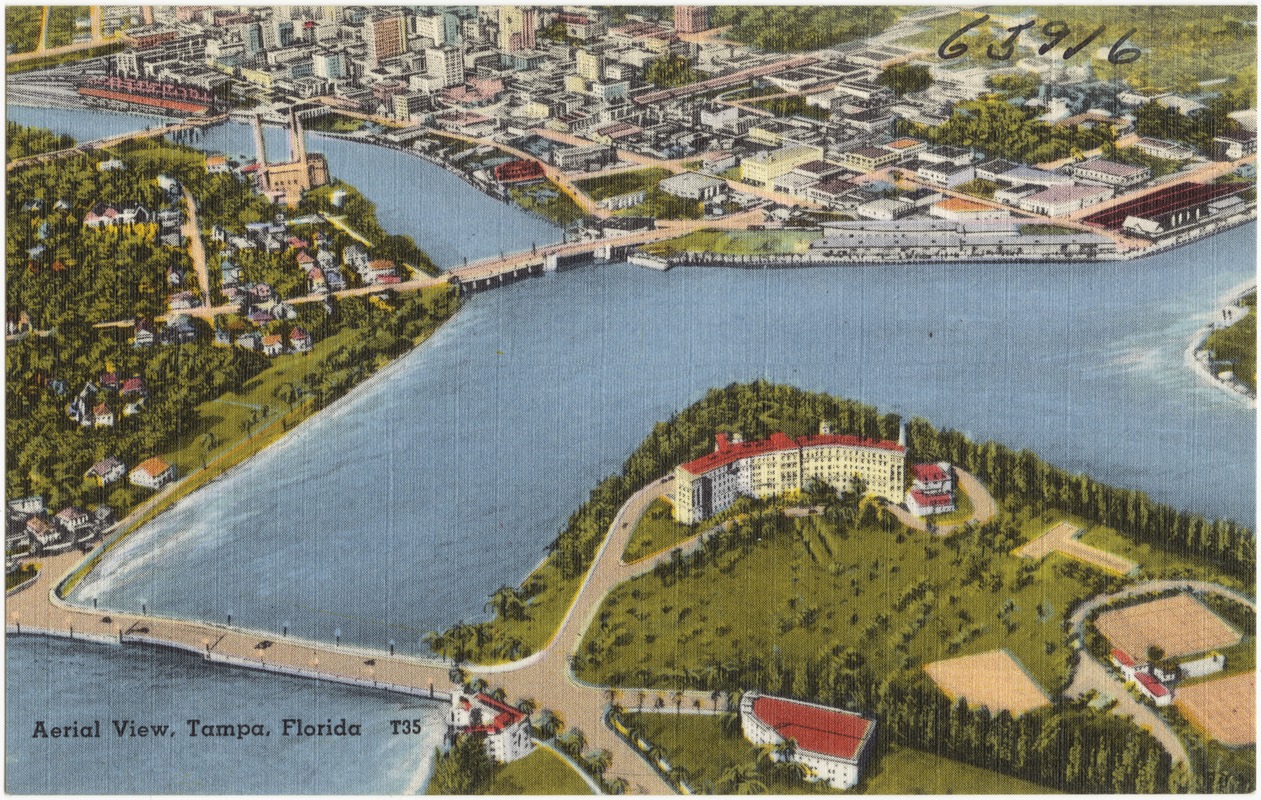 Aerial view, Tampa, Florida