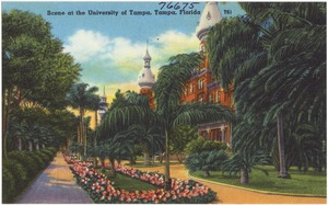 Scene at the University of Tampa, Tampa, Florida