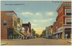 Street scene, Smithfield, N. C.