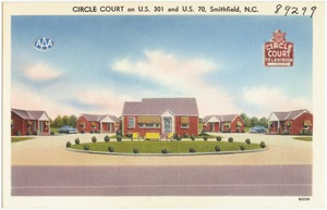 Circle Court on U.S. 301 and U.S. 70, Smithfield, N.C.