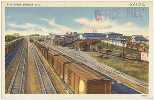 R. R. Shops. Spencer. N. C.
