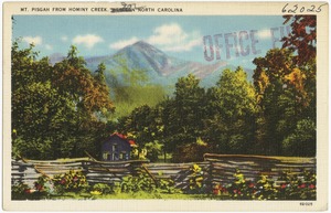 Mt. Pisgah from Hominy Creek, Western North Carolina