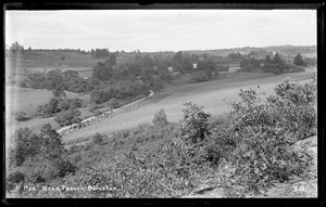 Wachusett Reservoir, near French Hill, from the southeast, Boylston, Mass., 1895