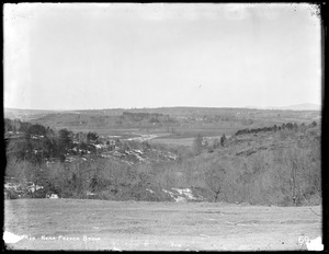 Wachusett Reservoir, north across the valley, from near C. G. Allen's house, near French Brook, Boylston, Mass., Mar. 28, 1896