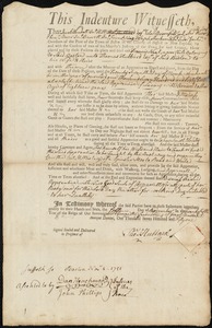 Francis Neat indentured to apprentice with Thomas Hubbard of Boston, 15 November 1751