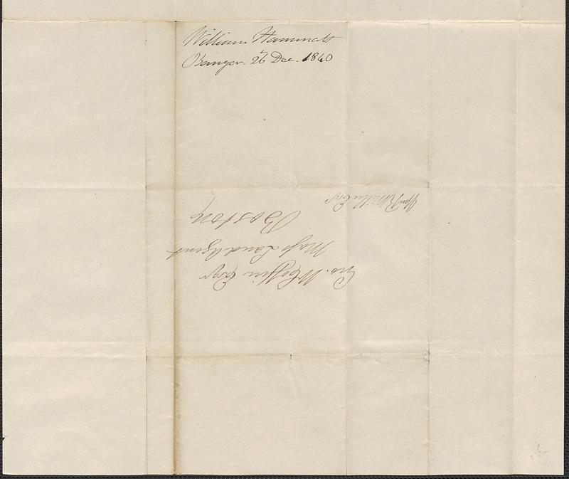 William Hammatt to George Coffin, 26 December 1840 - Digital Commonwealth