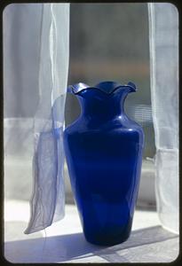 Blue vase