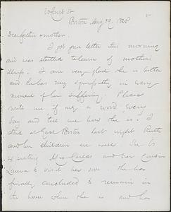 Letter from John D. Long to Zadoc Long and Julia D. Long, August 19, 1865