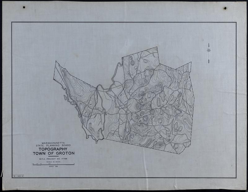 Topography Town of Groton Digital Commonwealth