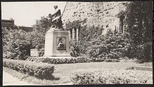 Theodore Parker statue, W. Rox.