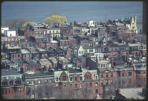 View of the Back Bay toward the Charles River