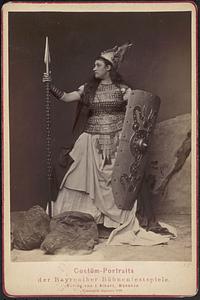 Amalie Materna as Brünnhilde, 1876
