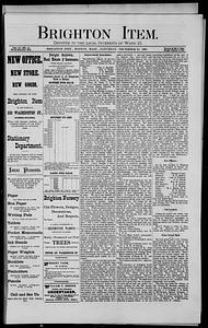 The Brighton Item, December 20, 1890