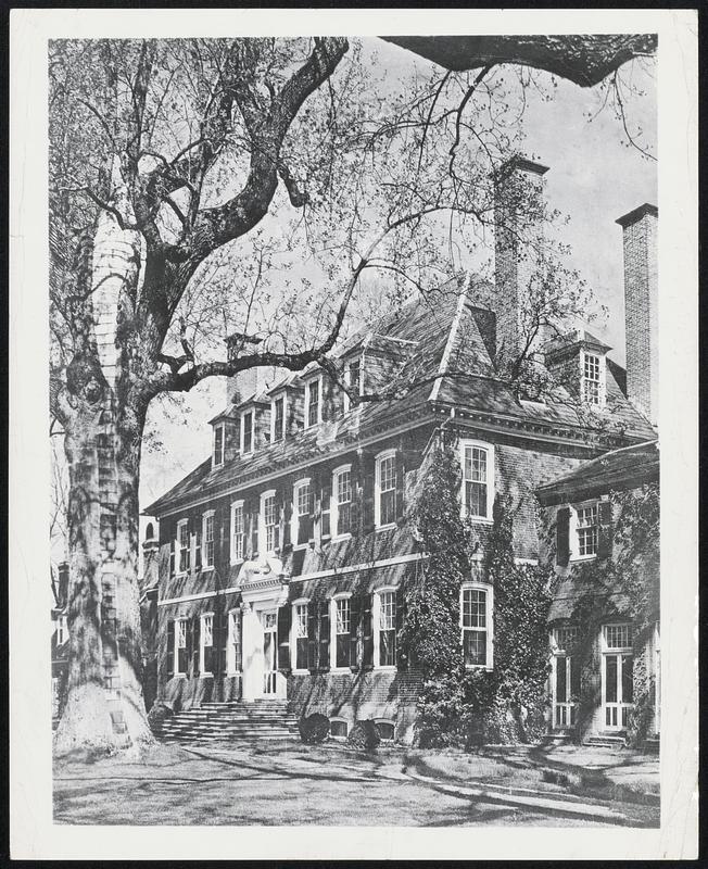 Early American Architecture. Two of the 250 early American Houses pictured in full color photographs in Richard Platt's beautiful volume, "A Treasure of Early American Homes" published by Whittlesey House. The descriptive text amplifies the architectural history depicted in the houses themselves.