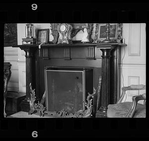 Interior, Burr apartment, Agassiz Hotel, 191 Commonwealth Avenue, Boston, Massachusetts