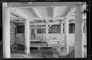 Interior of the barn, Wayside Inn, Sudbury