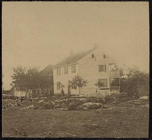 Trossel's house, Gettysburg, July 4, 1863