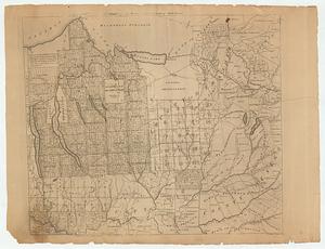 1.st sheet of De Witt's state-map of New-York