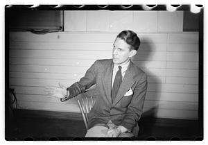 Mr. Ed. P. Goodnow dramatic director, Harvard Univ.