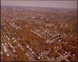 Aerial photo of Boston