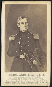 Major Anderson, U. S. A.