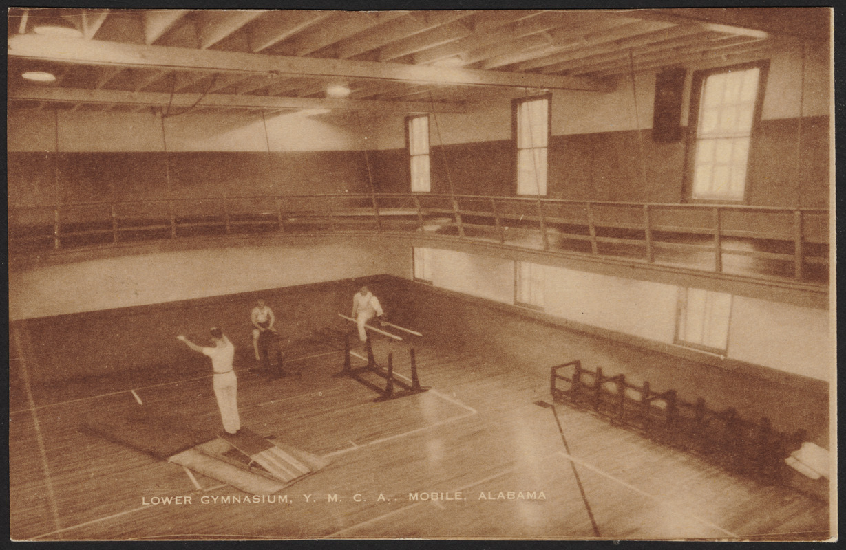 Lower gymnasium, Y.M.C.A., Mobile, Alabama