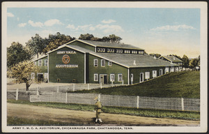 Army Y.M.C.A. Auditorium, Chickamauga Park, Chattanooga, Tenn.
