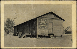 Y.M.C.A. Headquarters, Camp Mac Arthur, Waco, Texas