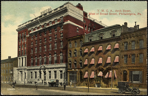 Y.M.C.A., Arch Street, west of Broad Street, Philadelphia, Pa.
