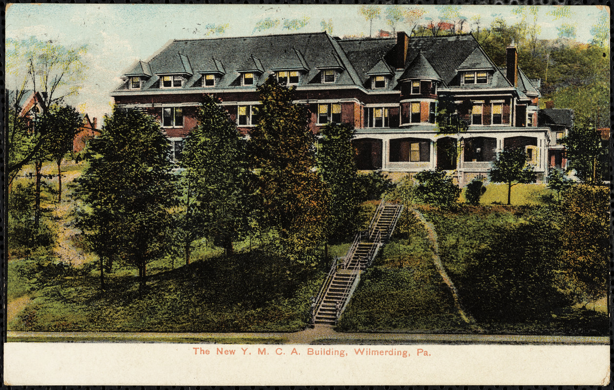 The new Y.M.C.A. building, Wilmerding, Pa. Digital Commonwealth