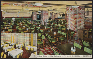 Oriole Room - the cafeteria - YMCA Hotel - Chicago