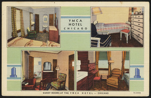 Guest room at the YMCA Hotel - Chicago