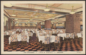 The cafeteria - YMCA Hotel - Chicago