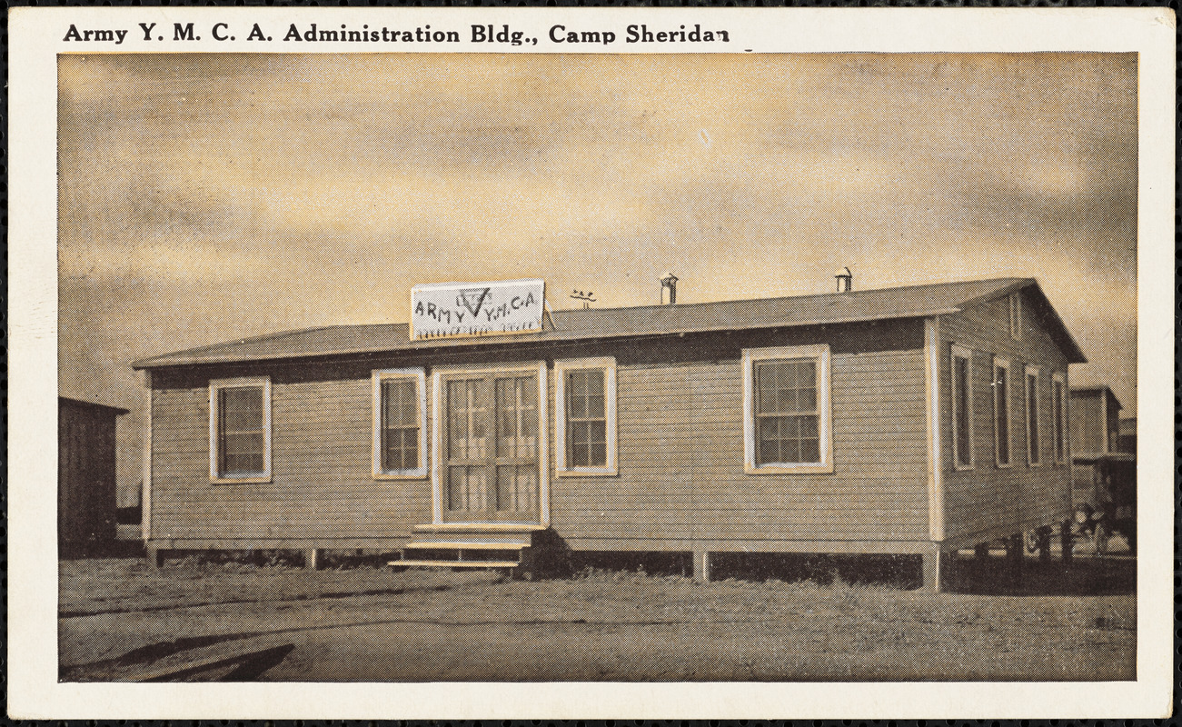 Army Y.M.C.A. Administration bldg., Camp Sheridan