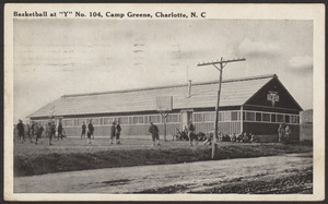 Basketball at "Y" No. 104, Camp Greene, Charlotte, N.C.