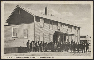 Y.M.C.A. Headquarters, Camp Lee, Petersburg, Va.