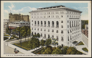 Y.M.C.A., telephone building and Detroit Athletic Club, Detroit, Mich.