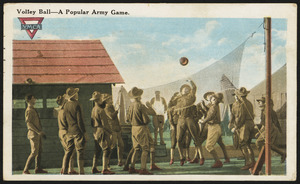 Volley ball - a popular army game