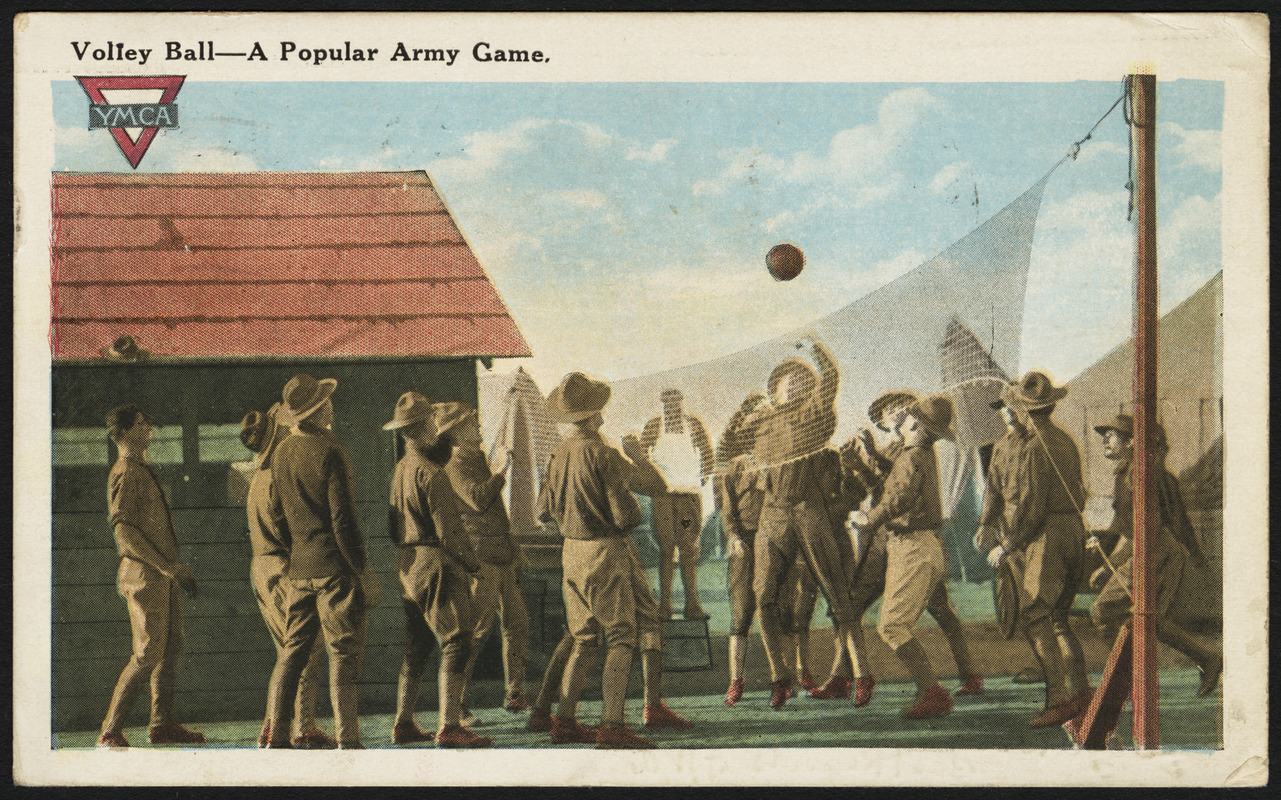 Volley ball - a popular army game