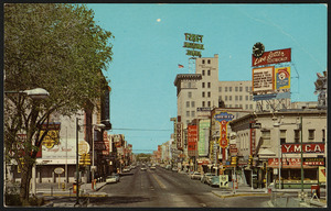 K.535 - Central Avenue from Santa Fe Overpass Albuquerque, New Mexico