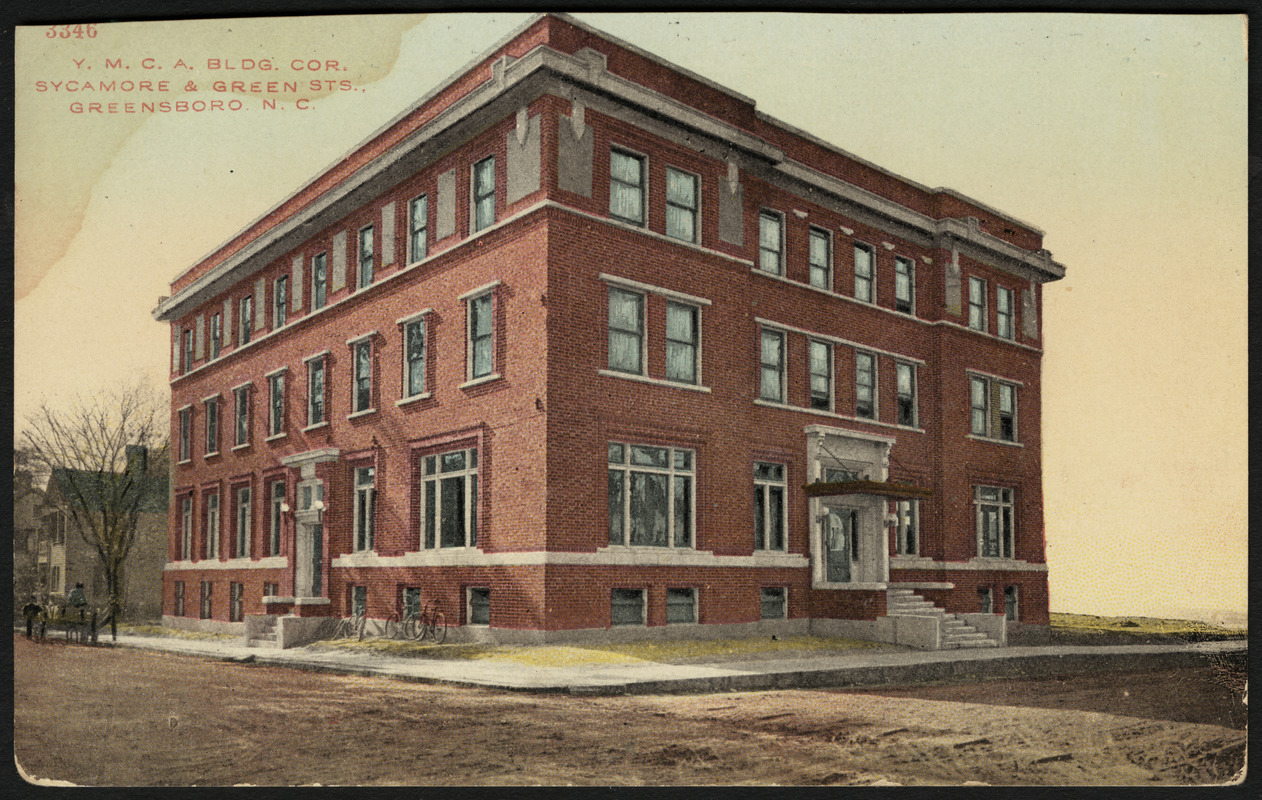 Y.M.C.A. bldg., cor. Sycamore & Green Sts. Greensboro, N.C.