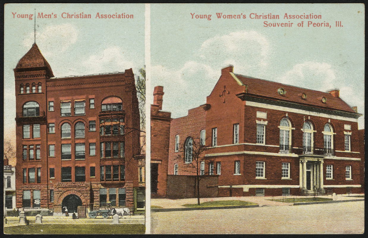 Young Men's Christian Association & Young Women's Christian Association souvenir of Peoria, Ill.