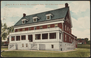 Army Y.M.C.A. building, Fort Leavenworth, Kans. Gift of Miss Helen Gould