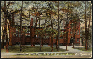 Springfield, Mass Y.M.C.A. Training School. The gymnasium
