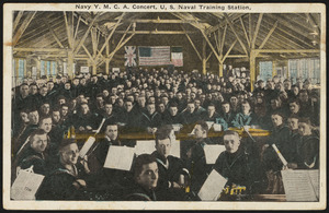 Navy Y.M.C.A. Concert, U.S. Naval Station, Great Lakes, Illinois