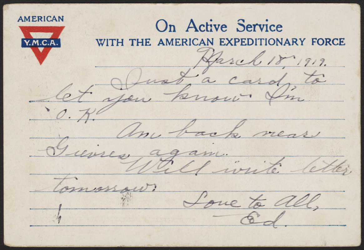 On active service with the American Expeditionary Force - Digital ...