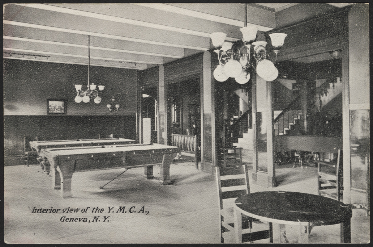 Interior view of the Y.M.C.A., Geneva, N.Y.