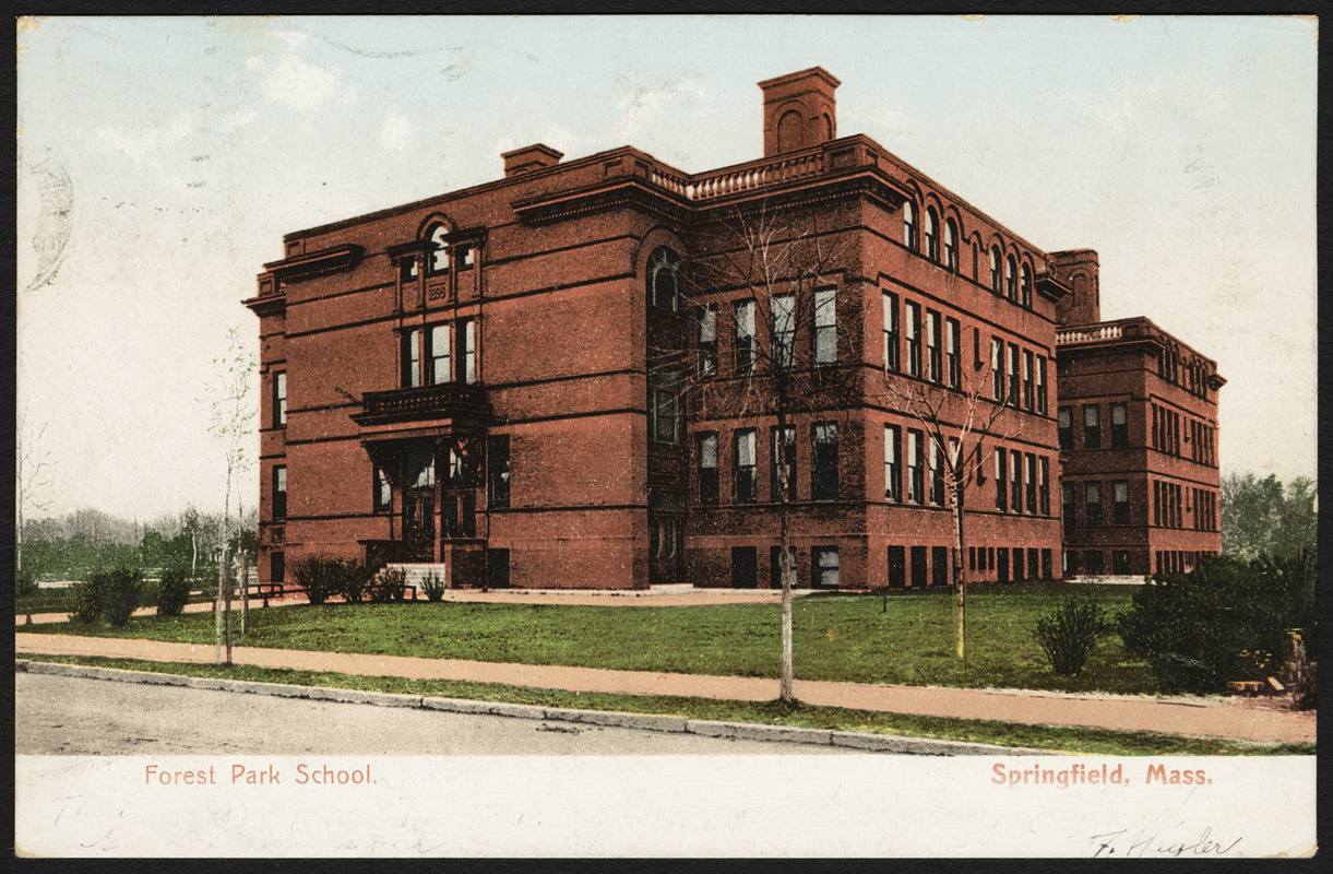 Forest Park School. Springfield, Mass. Digital Commonwealth